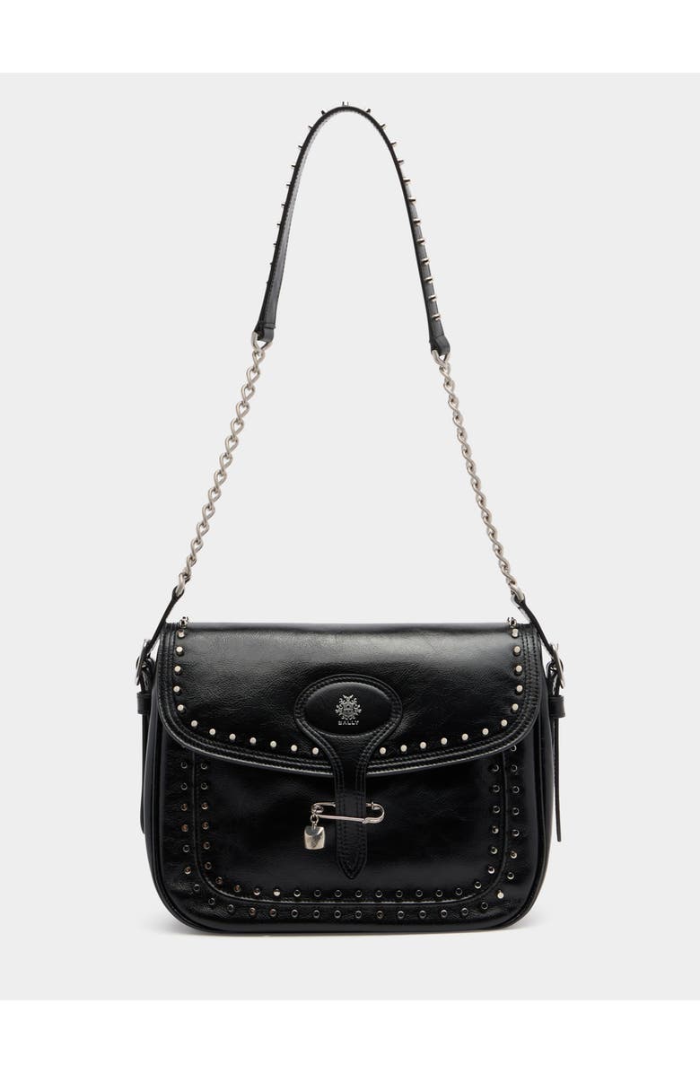 Bally Beckett Soft Crossbody Bag, Main, color, Black