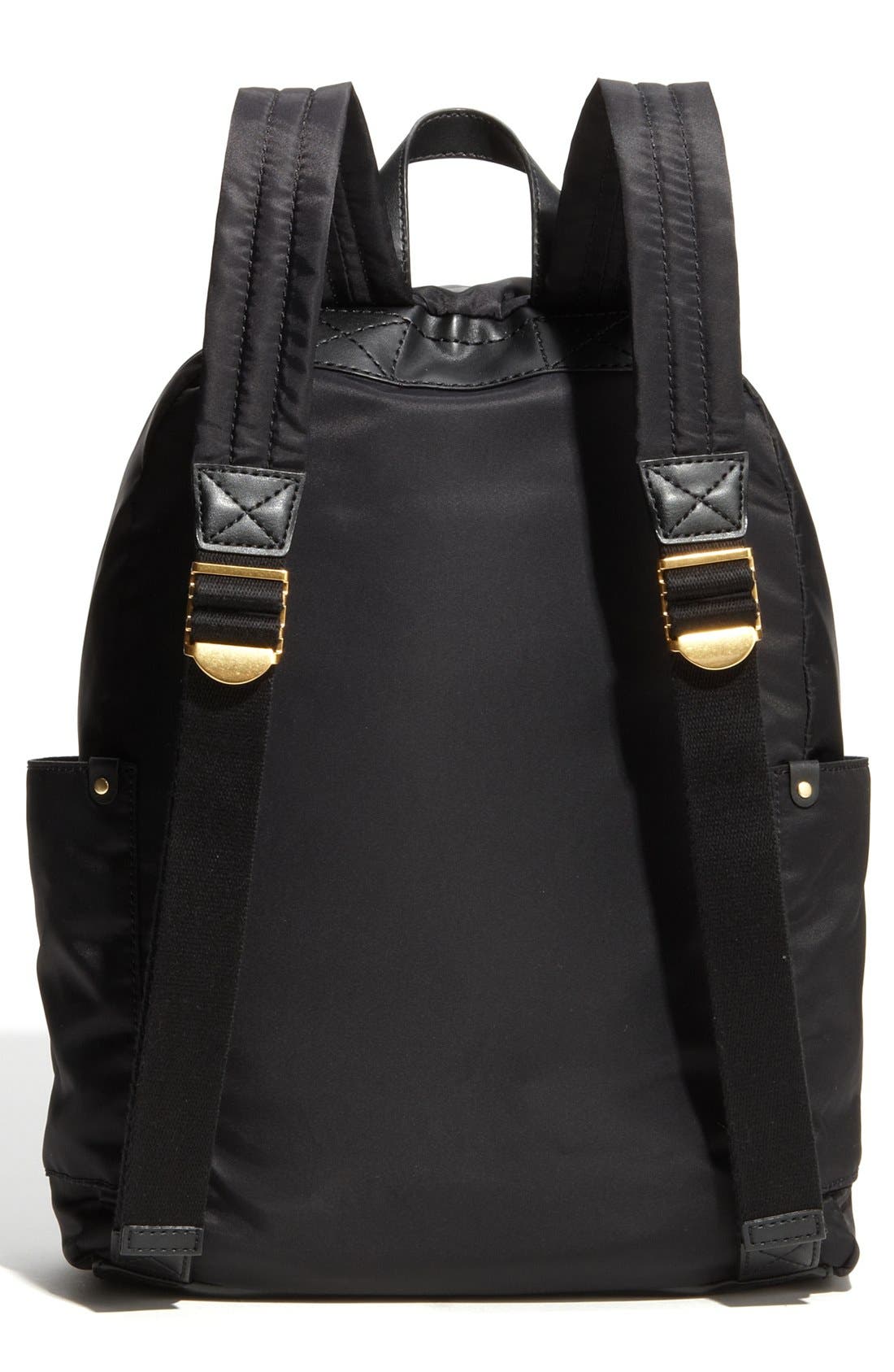 MARC BY MARC JACOBS 'Preppy Nylon' Backpack, Alternate, color, BLACK