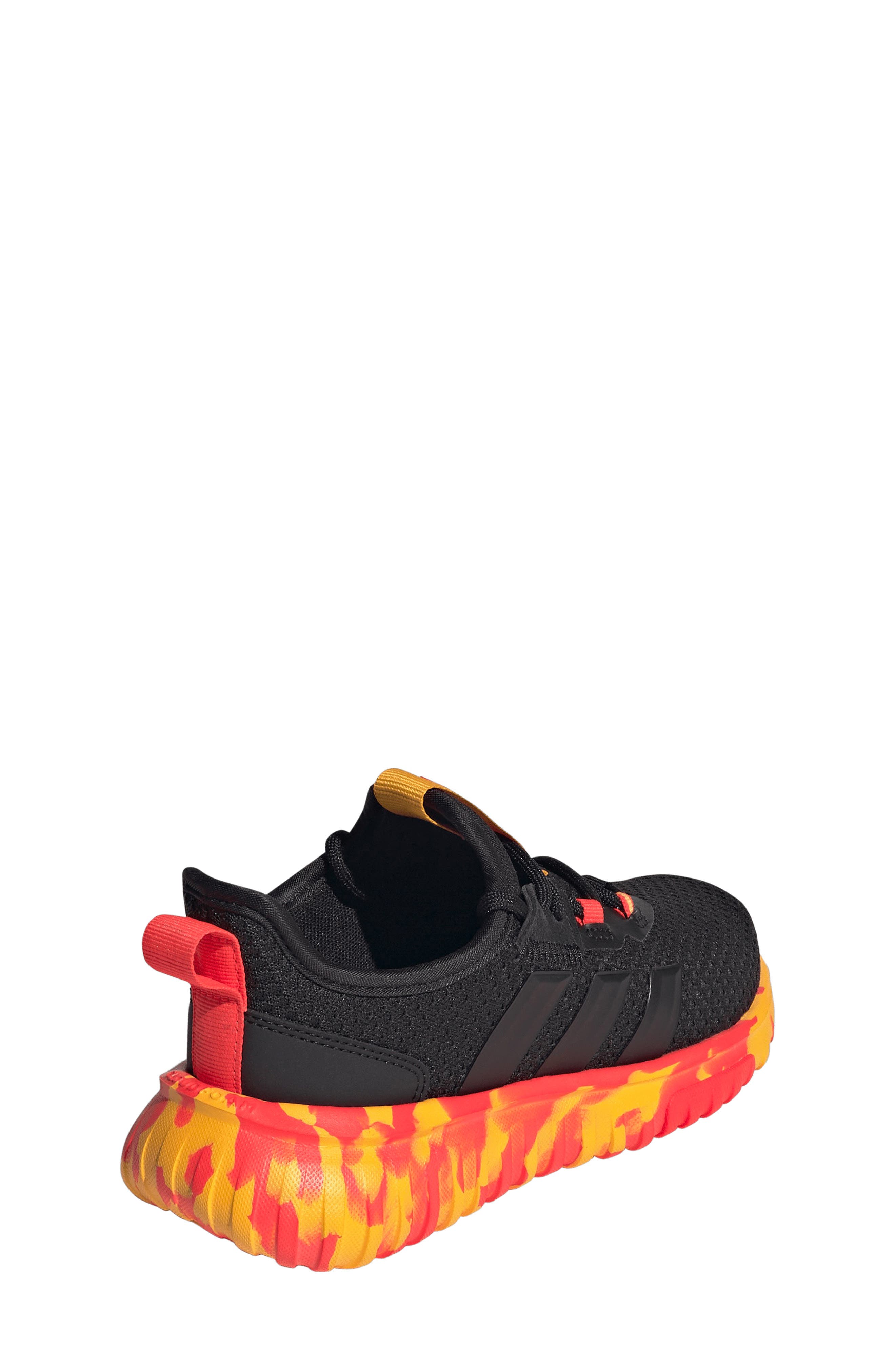 Kids' Kaptir Flow 4.0 Sneaker, Alternate, color, CORE BLACK/ LUCID RED