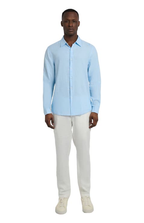 Standard Long Sleeve Linen Shirt