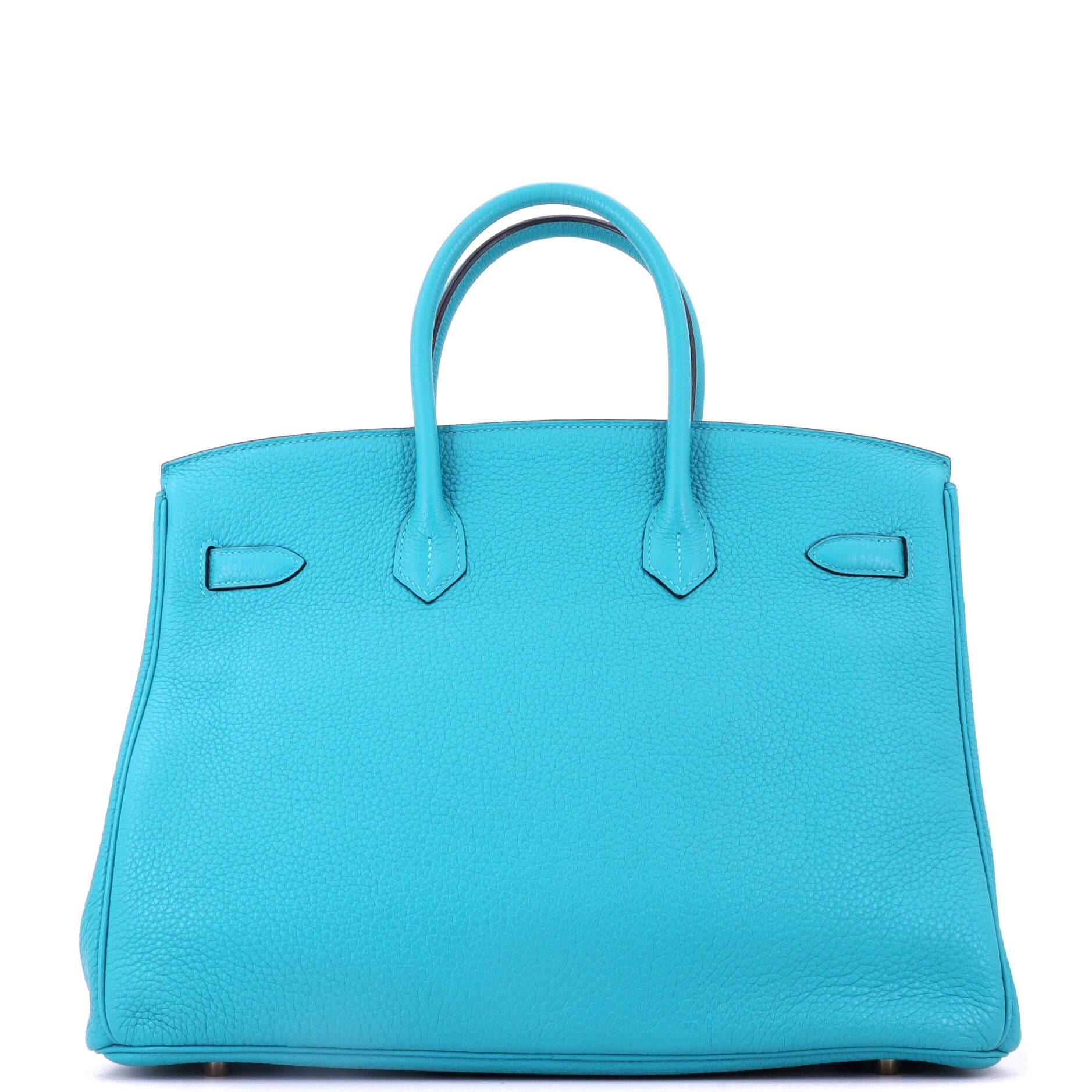 Birkin Handbag Blue Togo with Gold Hardware 35, Alternate, color, Blue