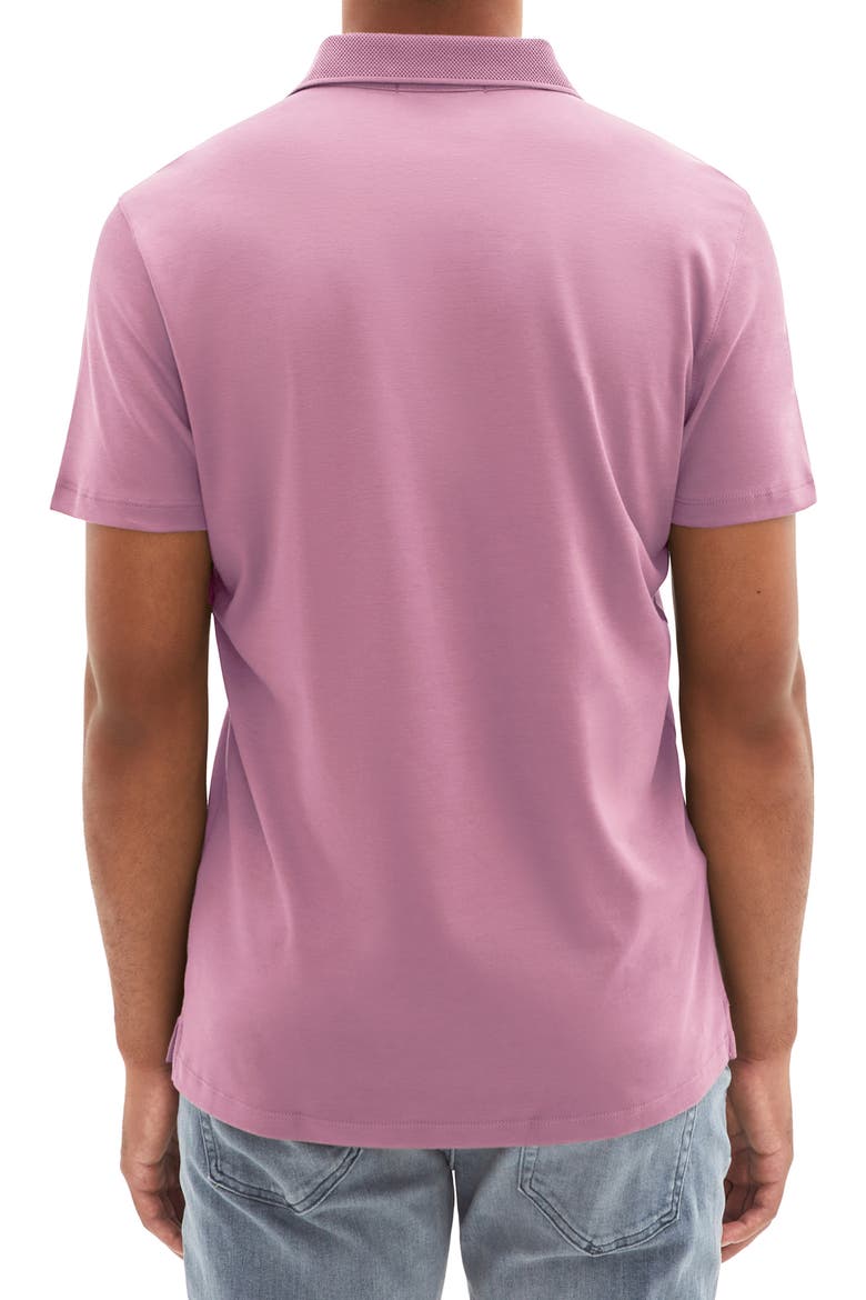 Men's Georgia Pima Cotton Polo, Alternate, color, FUCHSIA