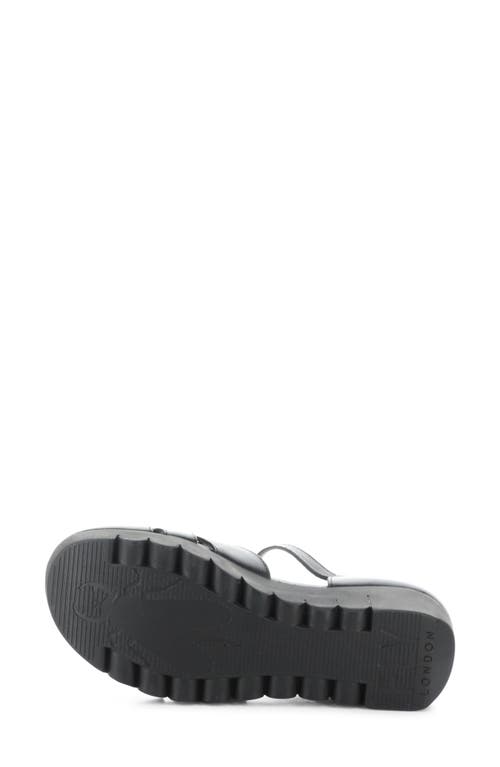 FLY LONDON FLY LONDON VELT PLATFORM WEDGE FISHERMAN SANDAL 