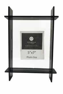 Black Lucite 5" x 7" Frame