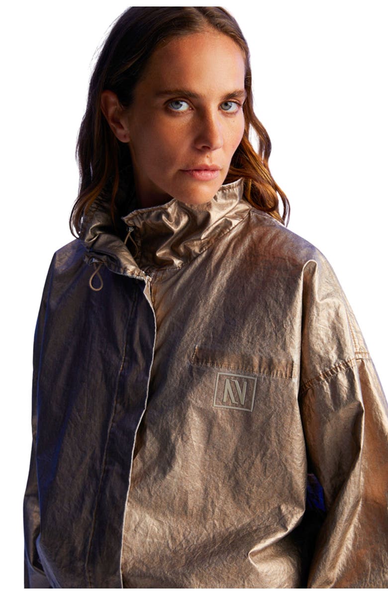 Nocturne Bronze Metallic Jacket, Alternate, color, 