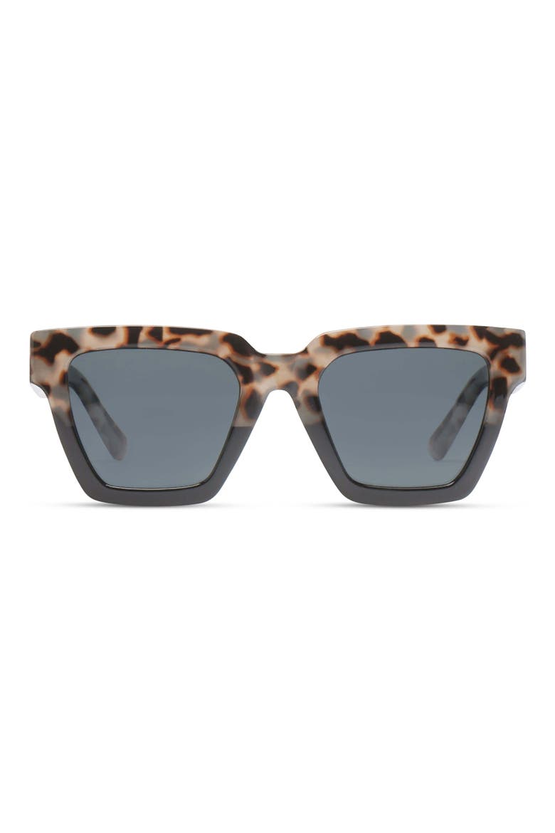 Out of Office 51mm Polarized Square Sunglasses, Main, color, GRAY TORTOISE/ BLACK