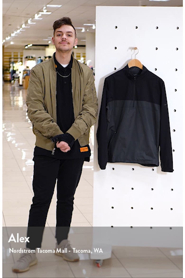 コットンボイルシャガードクロップドスリーププルオーバー Shield Victory Half-Zip Golf Jacket (Men) | Nordstrom