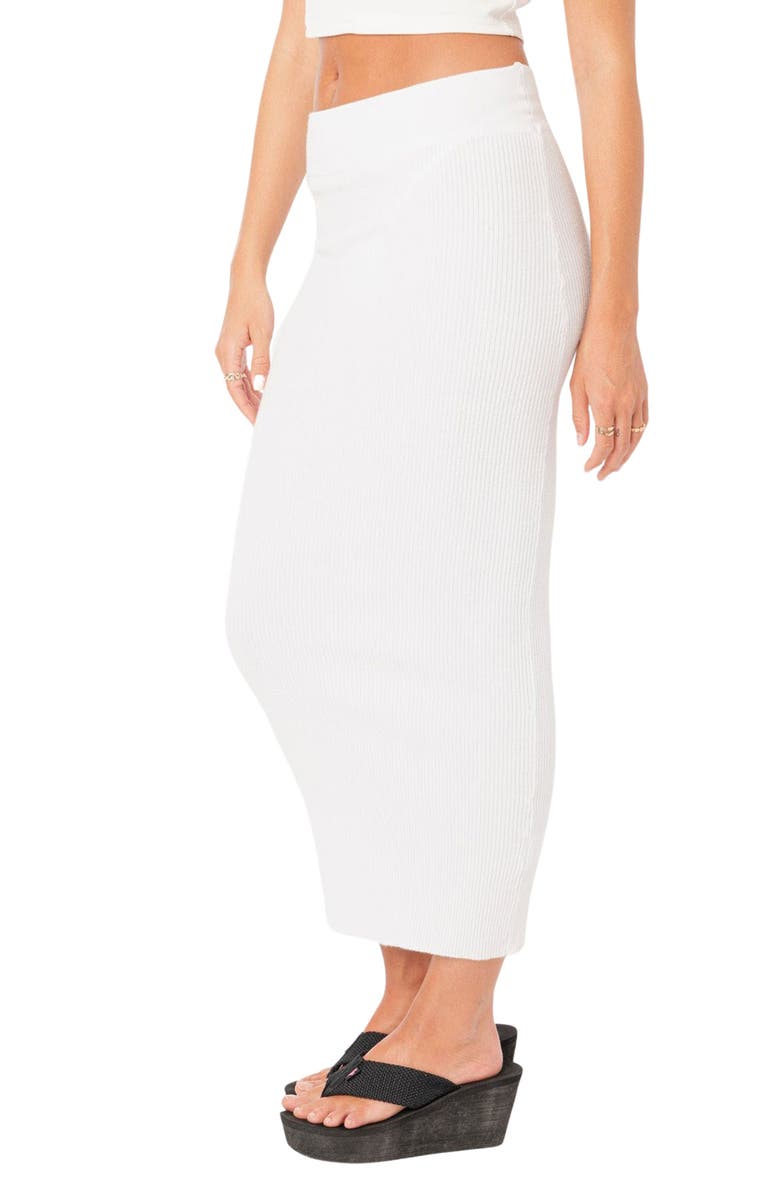 EDIKTED Leila Knit Maxi Skirt, Alternate, color,