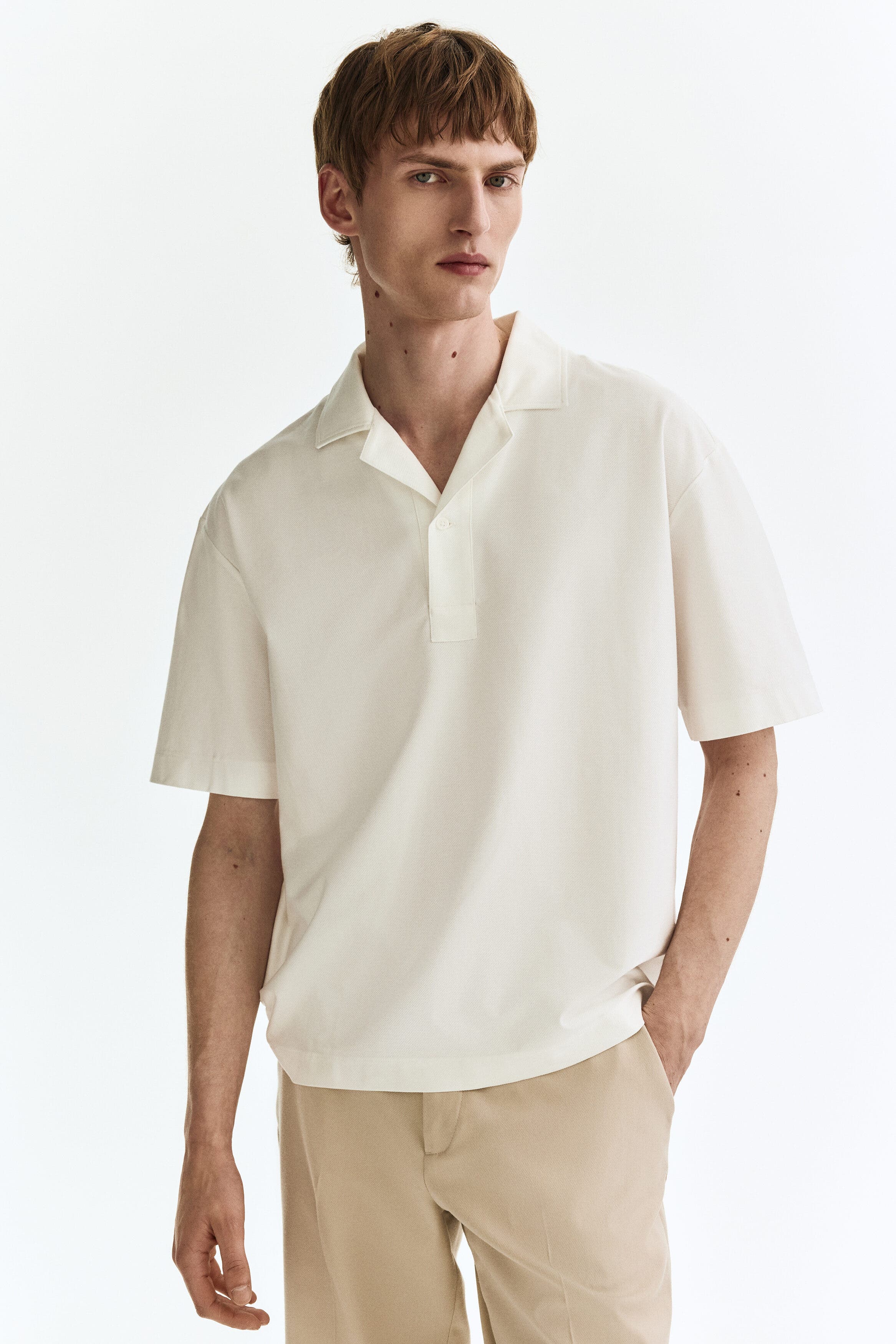 Loose Fit Polo Shirt - image 2