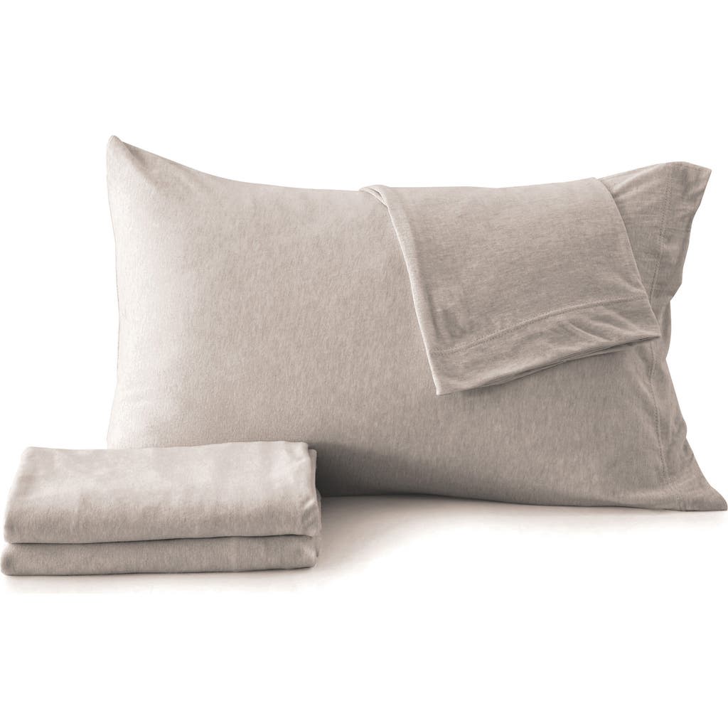 Woven & Weft Heathered Jersey Sheet Set