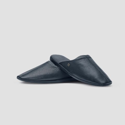 Glen Men's Leather Slippers