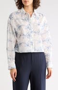 Ellen Tracy Embroidered Cotton Top