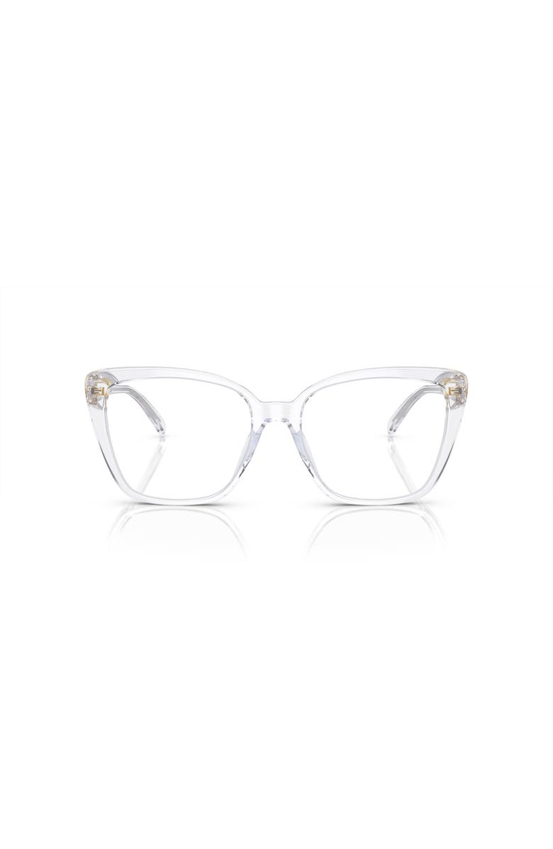Michael Kors 55mm Square optical glasses, Alternate, color, Transparent