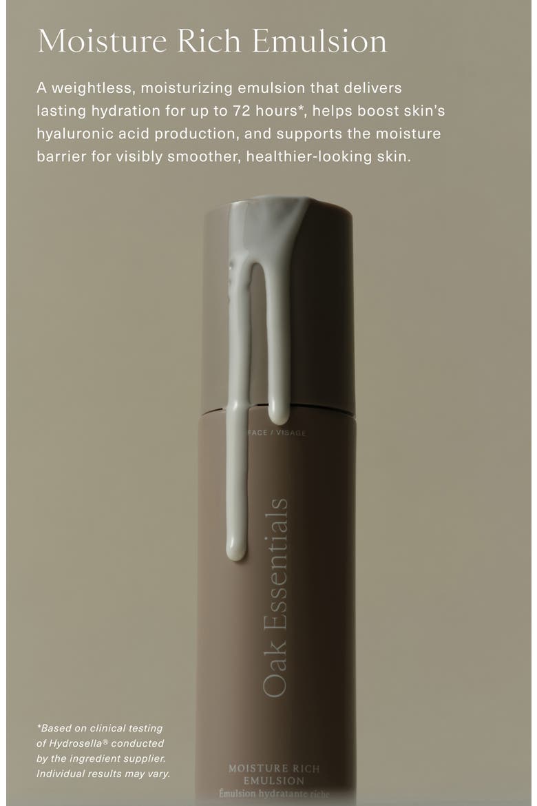 Moisture Rich Emulsion, Alternate, color, NO COLOR
