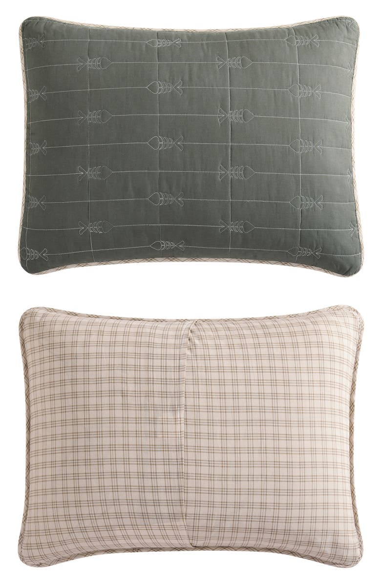 Eddie Bauer Troutdale Cotton Quilt 3-Piece Set, Alternate, color, Sprig