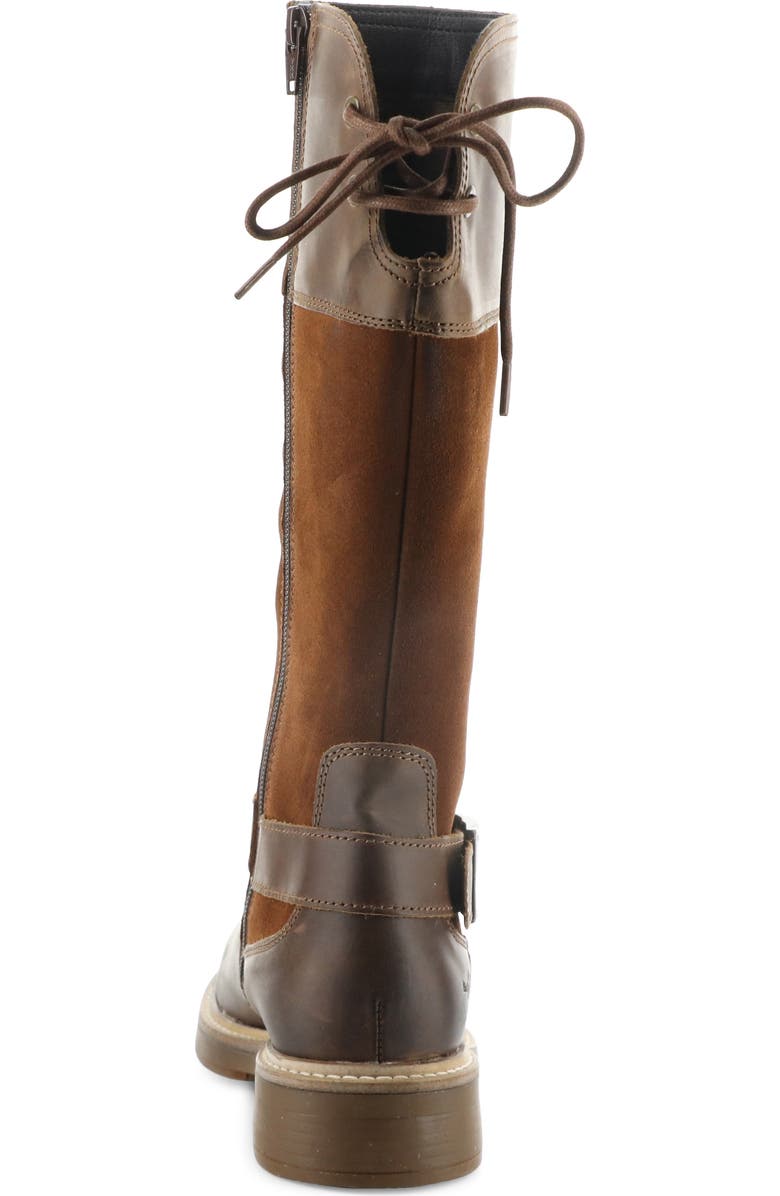 Bos. & Co. Mateo Waterproof Knee High Boot, Alternate, color, Camel/Nut/Camel Sadd