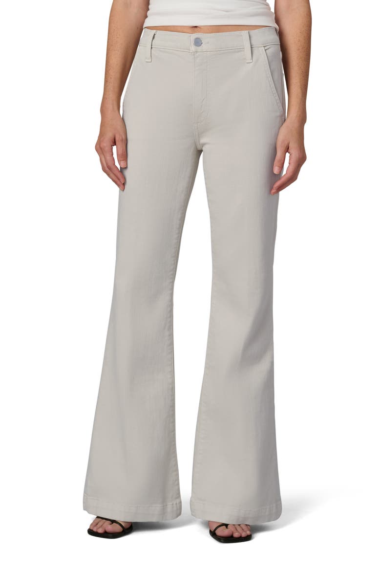The Molly High Waist Flare Trouser Jeans, Main, color, STONE