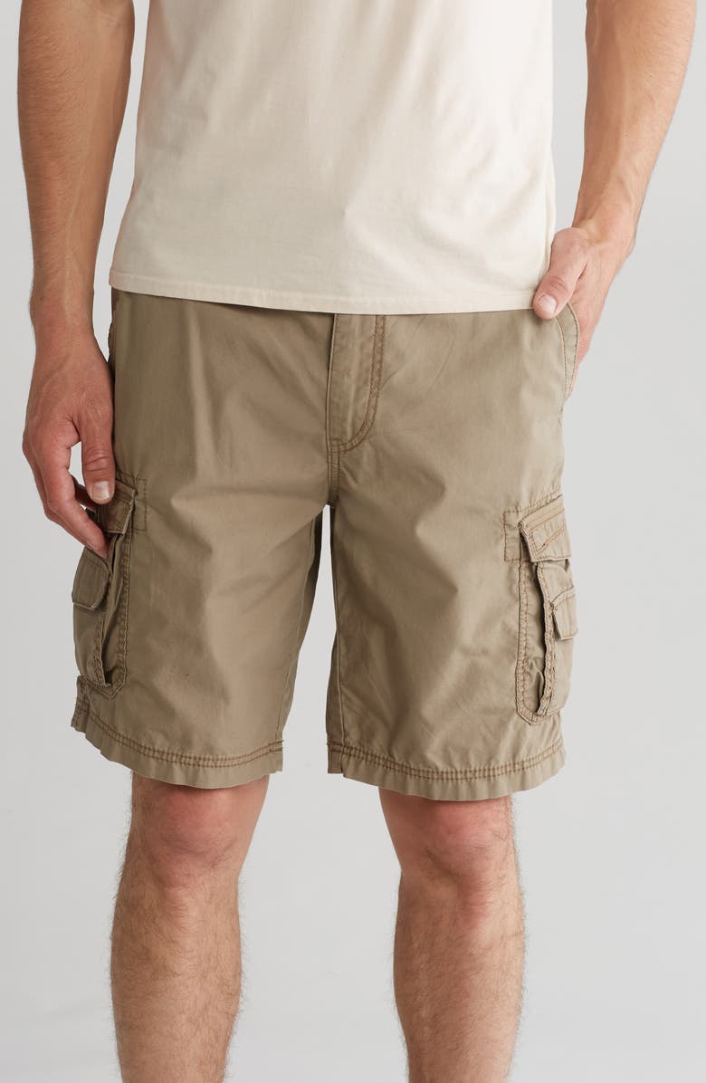 Union Sedona Cotton Cargo Shorts, Main, color, Dugout