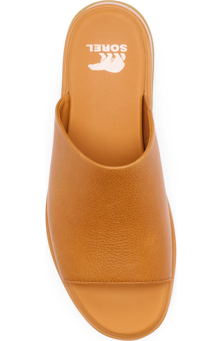 SOREL Dayspring Platform Slide Sandal, Alternate, color, Canyon Gold/ Gum