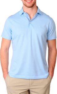 TailorByrd Twisted Yarn Dobby Twill Polo