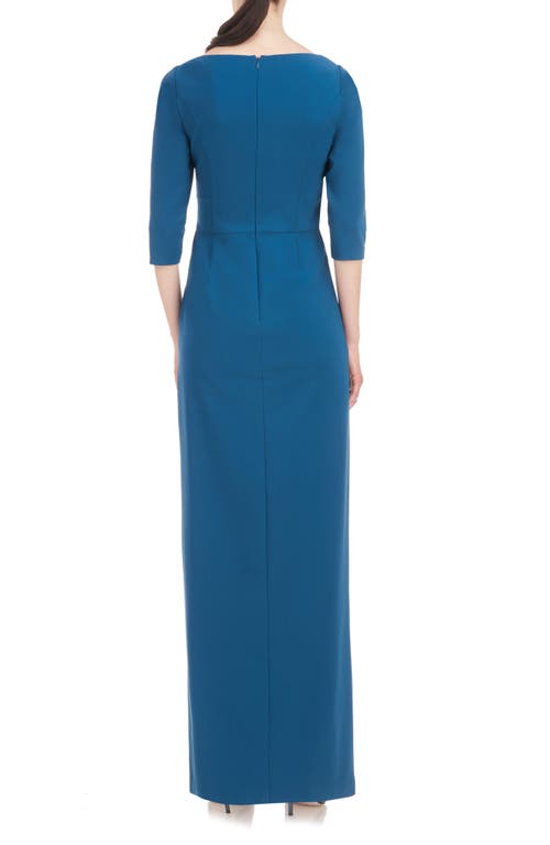 KAY UNGER KAY UNGER MARGERITE COLUMN GOWN