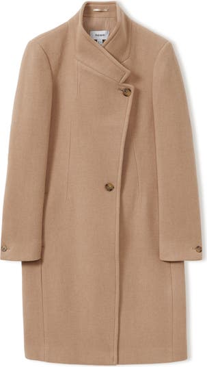 Reiss Maude Double Breasted Wool Blend Coat | Nordstromrack