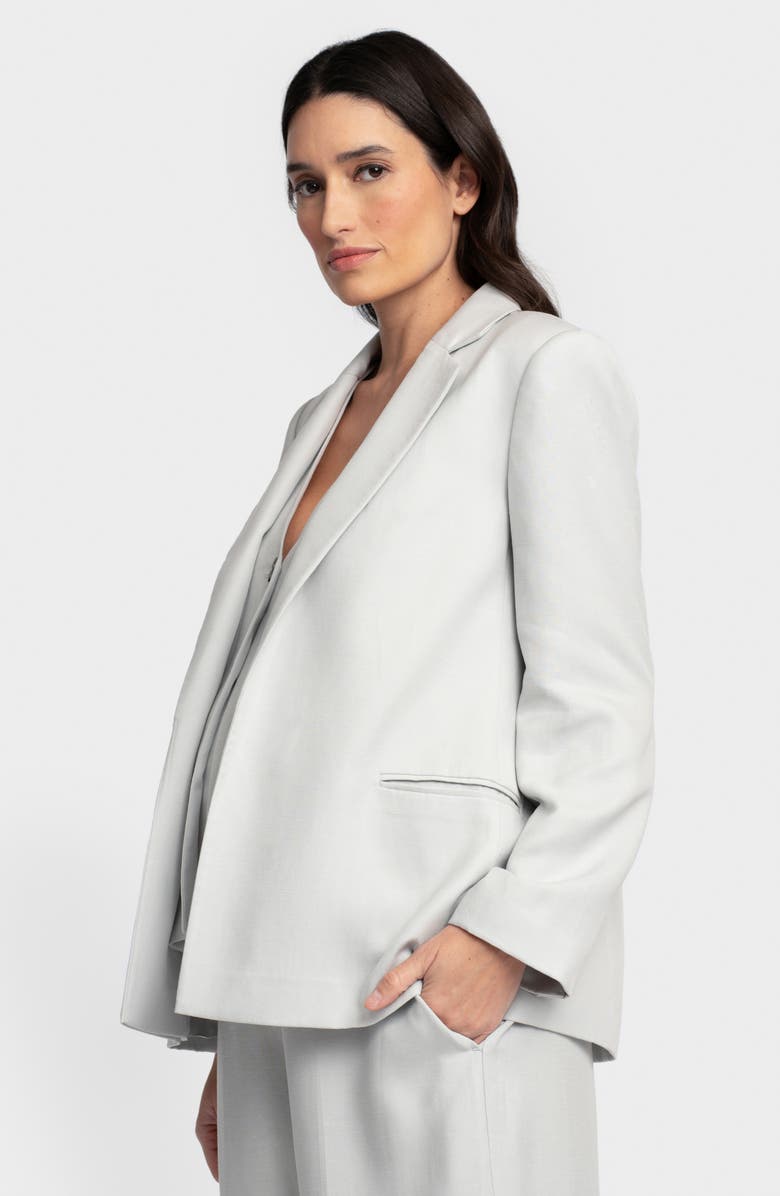 Seraphine Tailored Maternity Blazer, Alternate, color, 