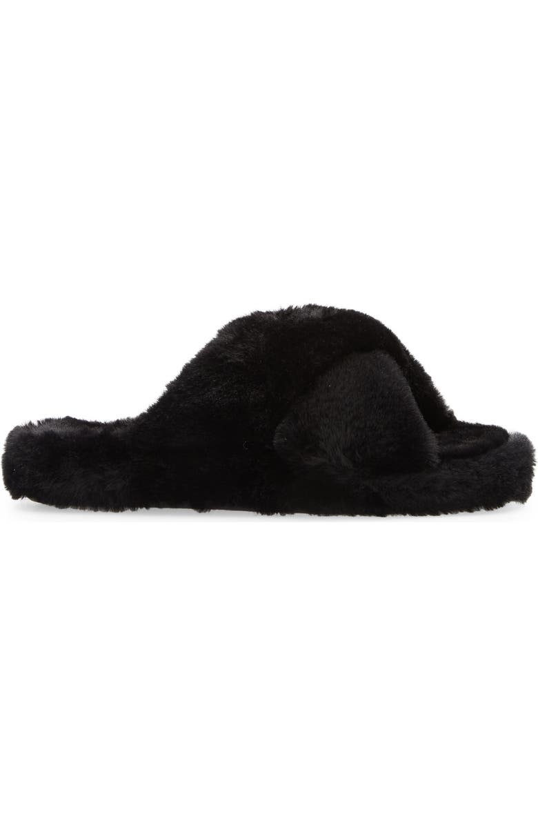 Ted Baker London Lopply Faux Fur Slipper, Alternate, color,