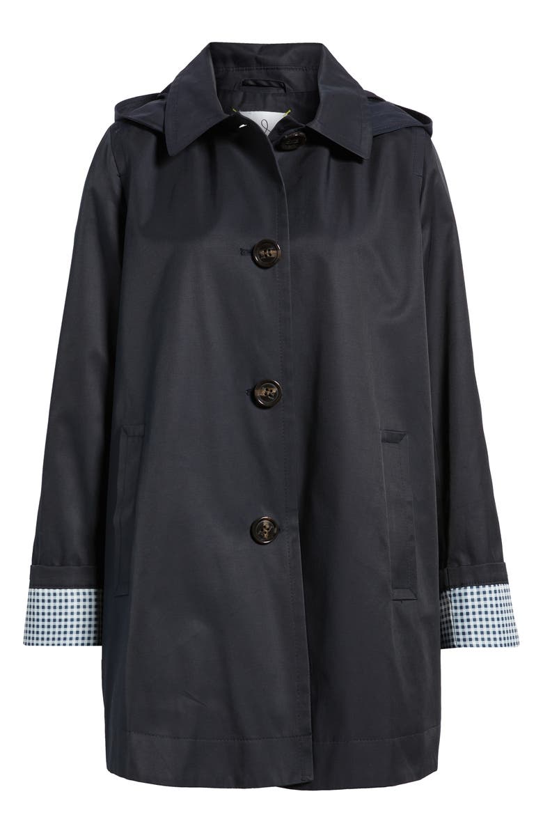 Sam Edelman Swing Button-Up Jacket, Alternate, color, Navy