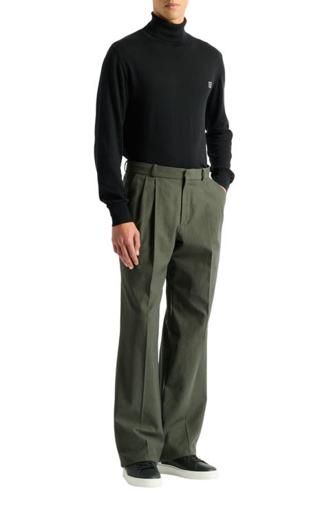Cotton twill trousers