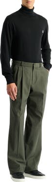 Balmain Cotton twill trousers
