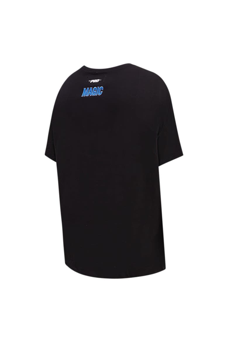 Women's Pro Standard Black Orlando Magic Script Boyfriend T-Shirt, Alternate, color, Black