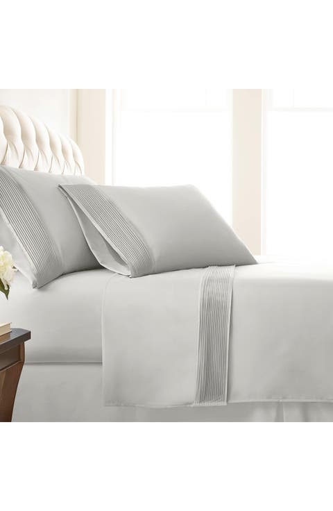 Premium Collection Pleated Extra Deep Pocket Sheet Set