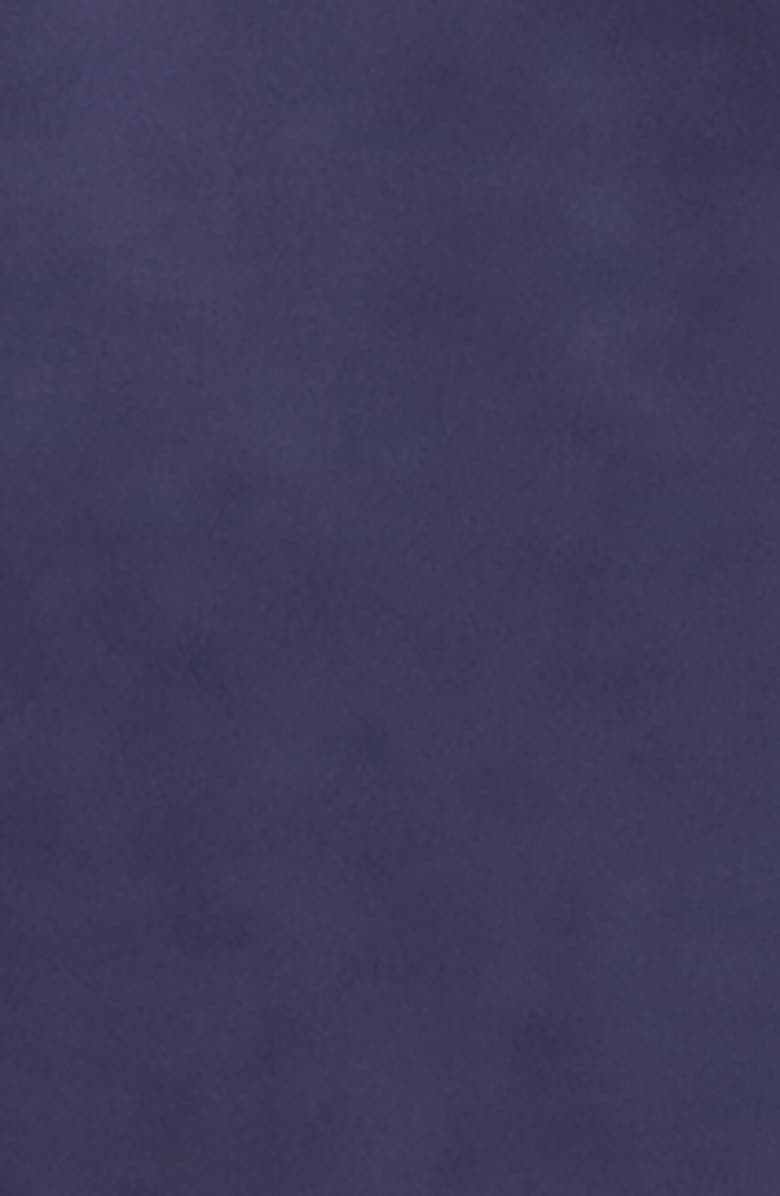 Versace Half Zip Cotton Piqué Polo, Alternate, color, Navy Blue