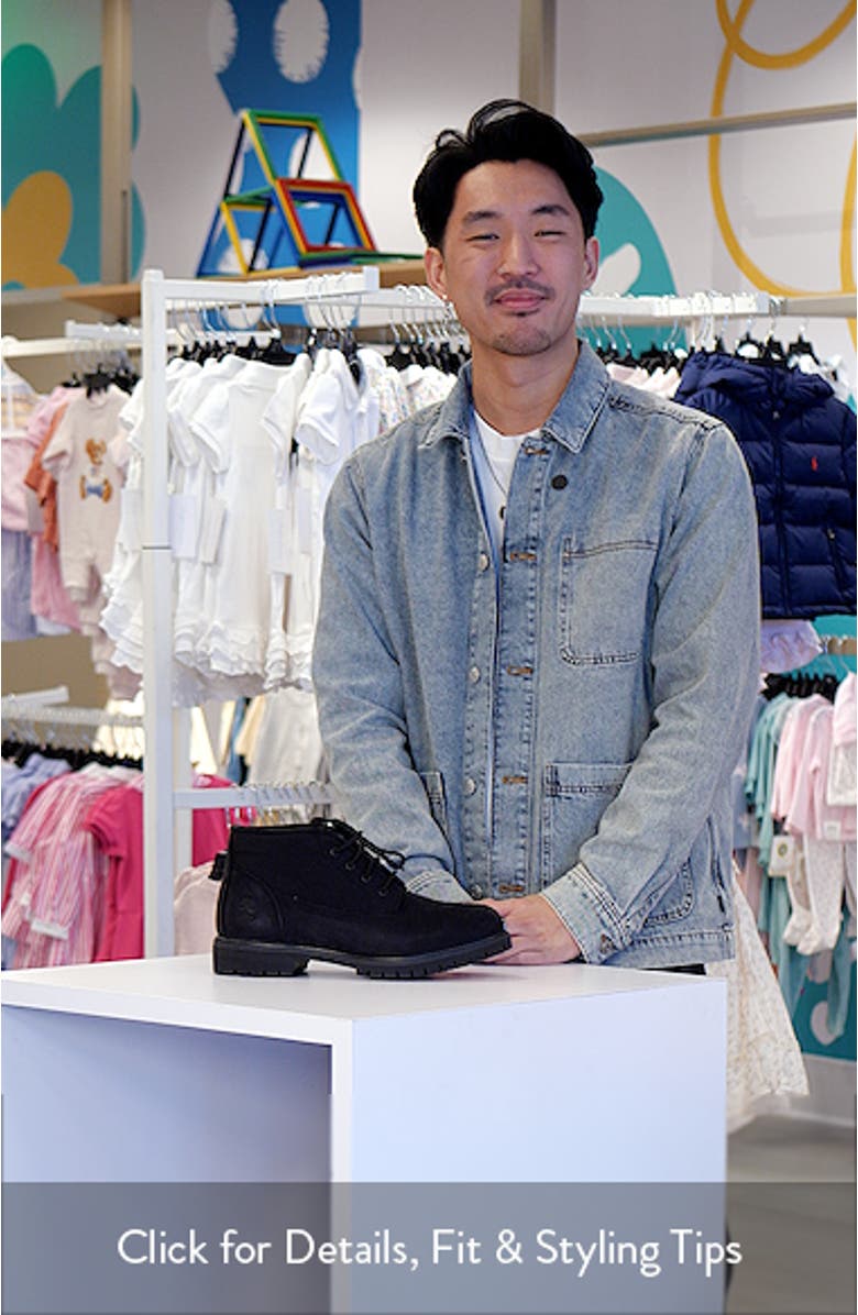 Premium Waterproof Lace-Up Chukka Boot, sales video thumbnail