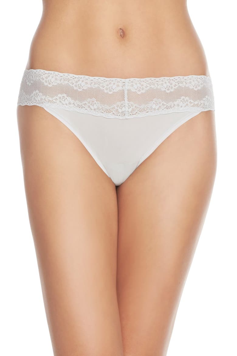 Bliss Perfection Thong, Main, color, DOVE GREY