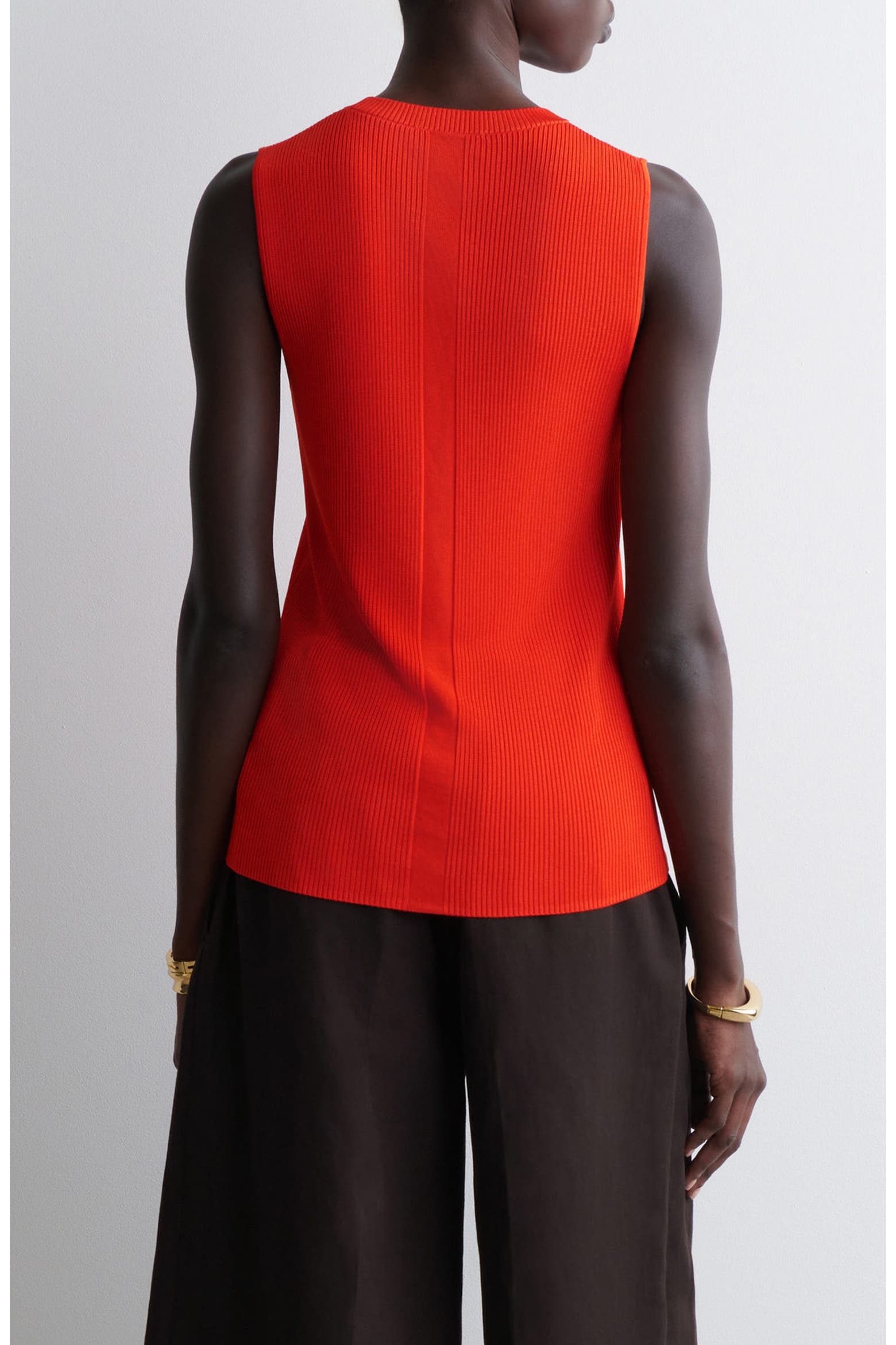 Small Ribs Rack COS Agave Rib Sweater Vest (Women) | Nordstromrack