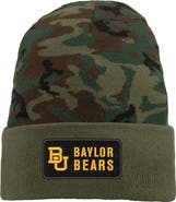 Nike Men's Nike Camo Baylor Bears Military Pack Cuffed Knit Hat