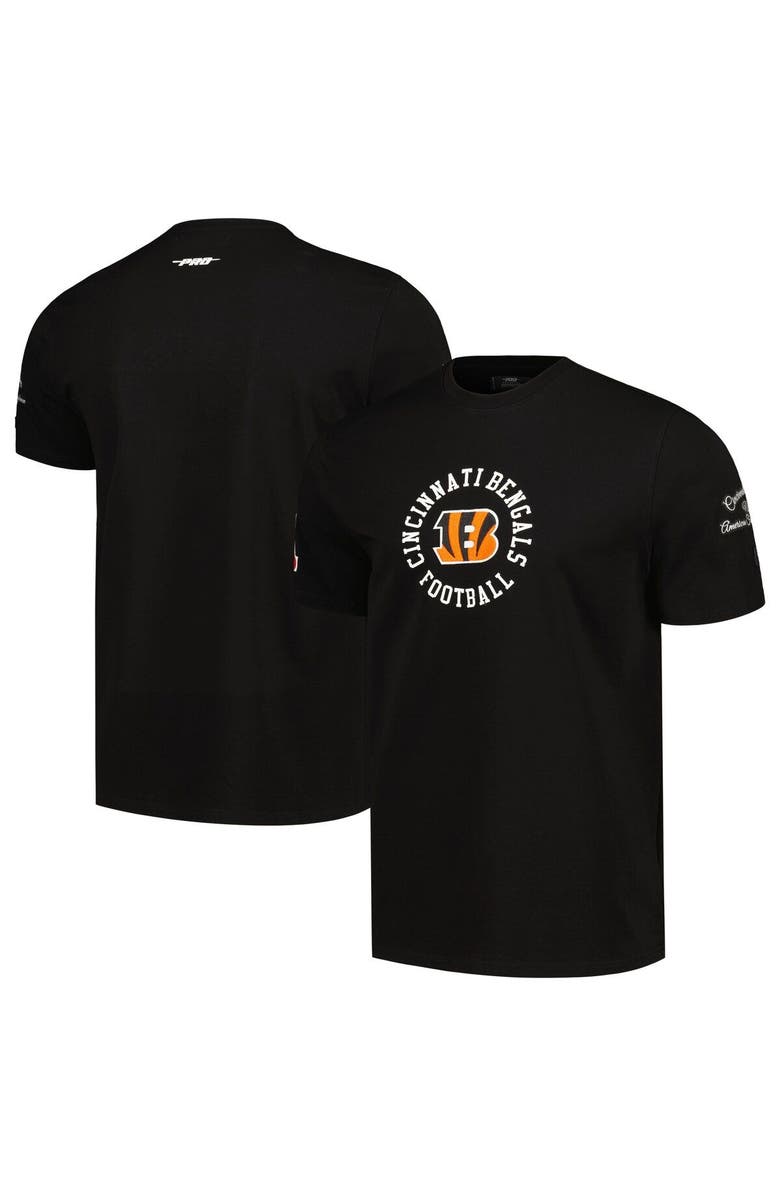 PRO STANDARD Men's Pro Standard Black Cincinnati Bengals Hybrid T-Shirt, Main, color, Black
