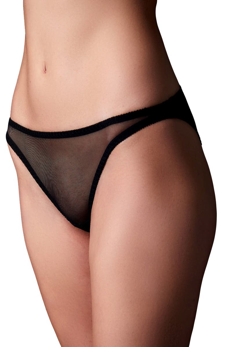 JOURNELLE Odette Ouvert Bikini, Main, color, Noir