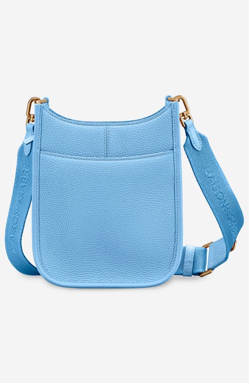 Maison De Sabre Maison De Sabré Mini Leather Saddle Bag In Sky Blue