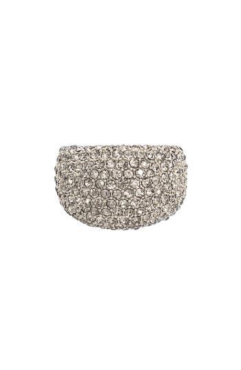 KURT GEIGER KURT GEIGER LONDON PAVÉ DOME COCKTAIL RING