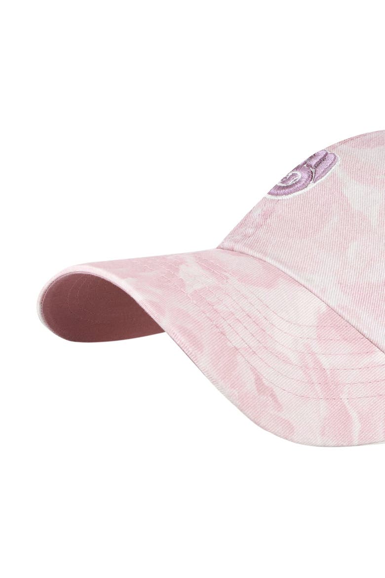 Women's '47 Pink Milwaukee Brewers Gardenia Clean Up Adjustable Hat, Alternate, color, Pink