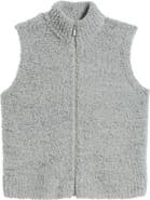 Caslon® Wool Blend Bouclé Zip Vest