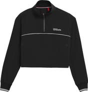 WILSON Davenport Woven Popover Quarter Zip Jacket