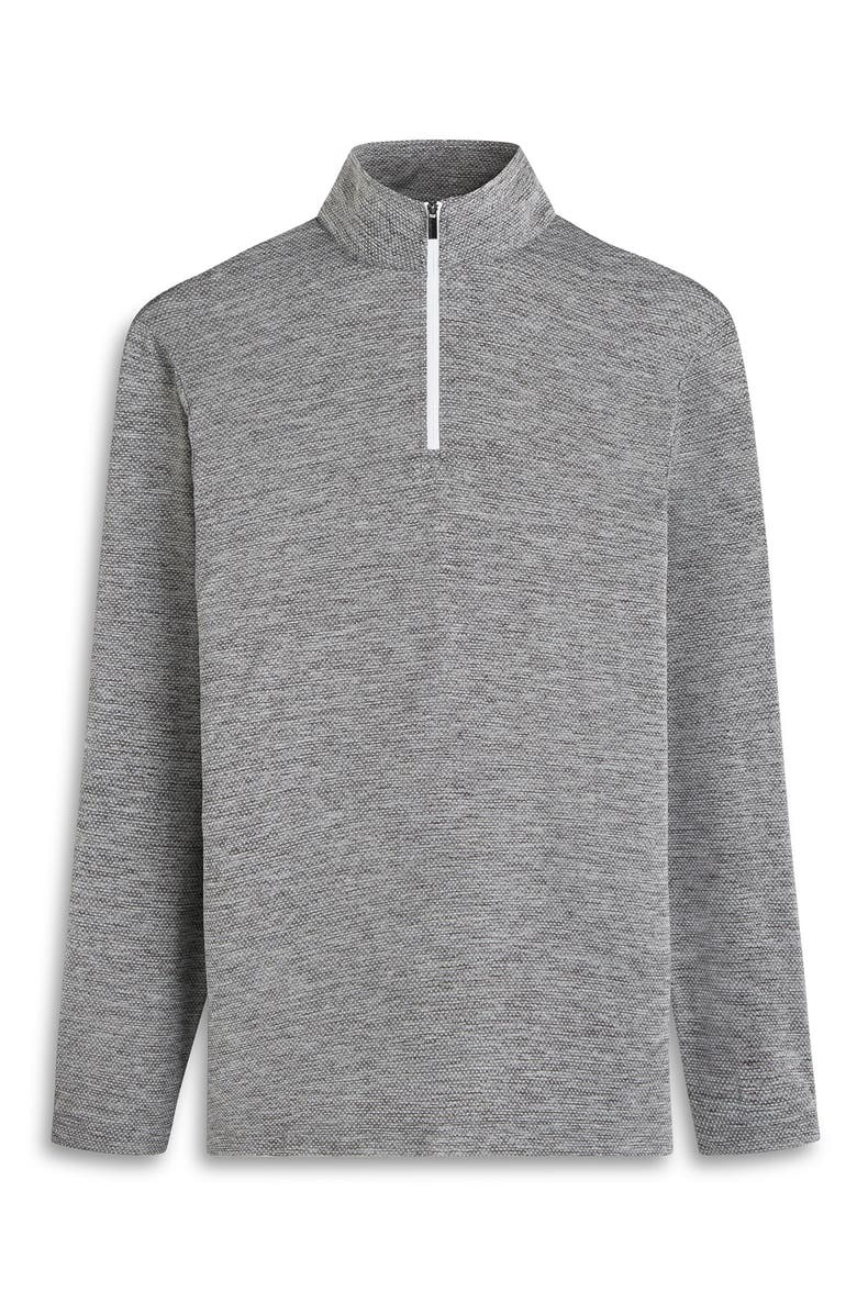 Bugatchi Quarter Zip Performance Pullover, Alternate, color,