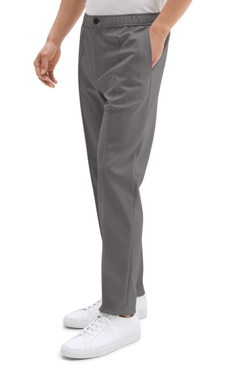 Theory Curtis Draw Pant In Precision Ponte In Gray