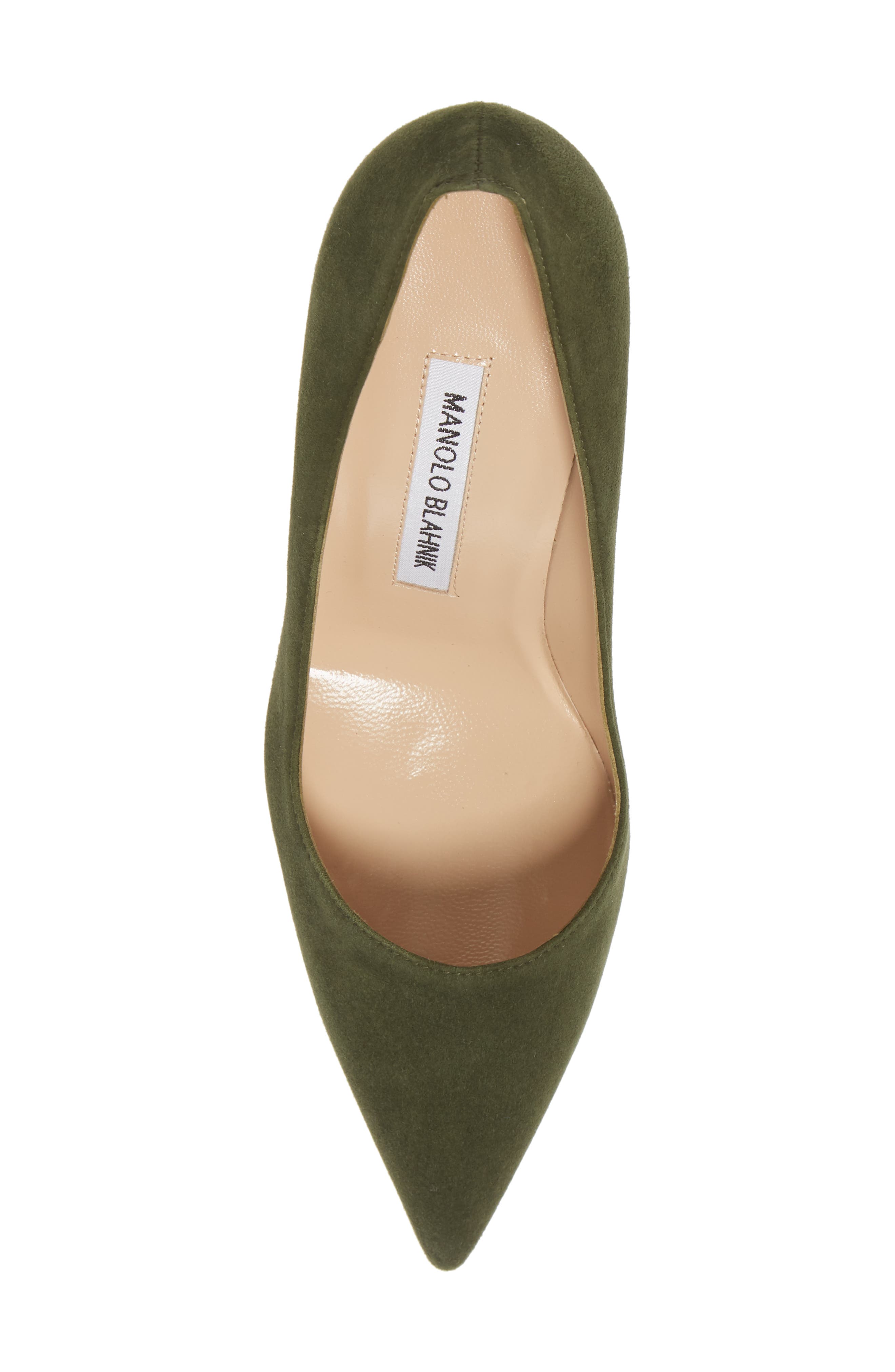 Manolo Blahnik BB Pointed Toe Pump, Alternate, color, 