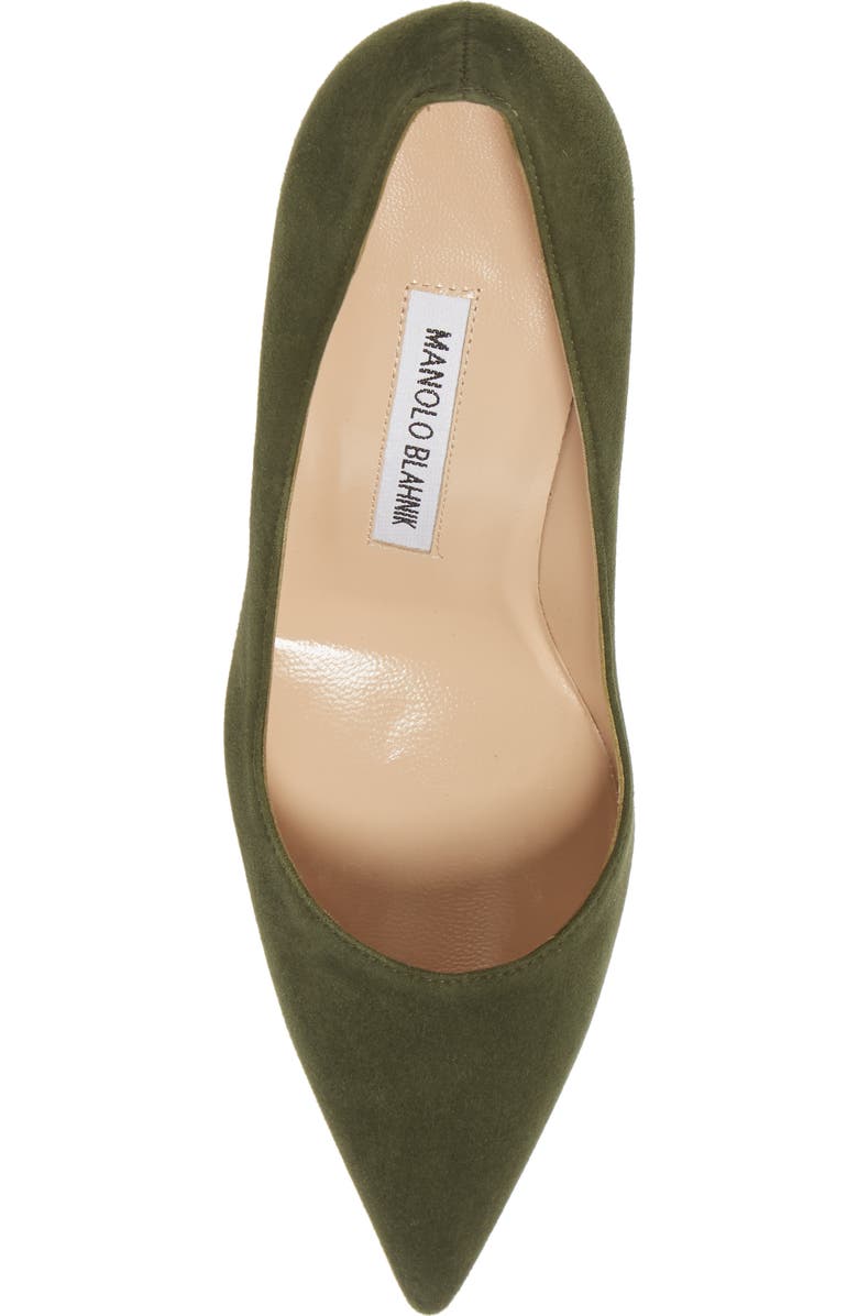 Manolo Blahnik BB Pointed Toe Pump, Alternate, color,