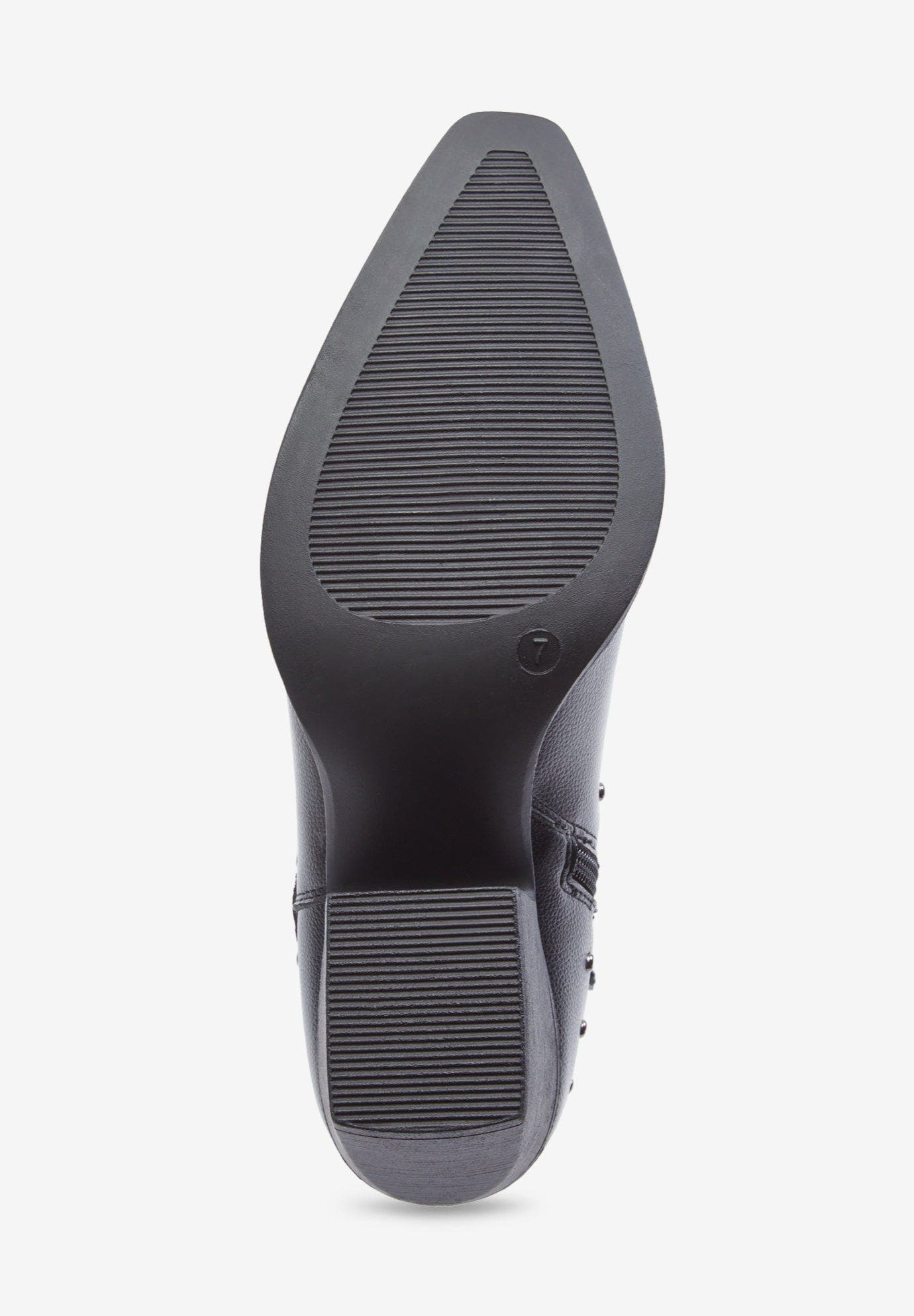 The Hattie Bootie, Alternate, color, BLACK